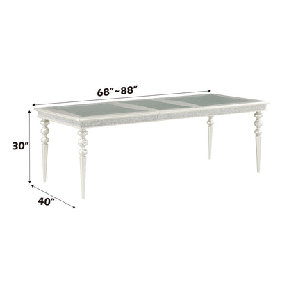 Maverick - Dining Table - Silver Acme