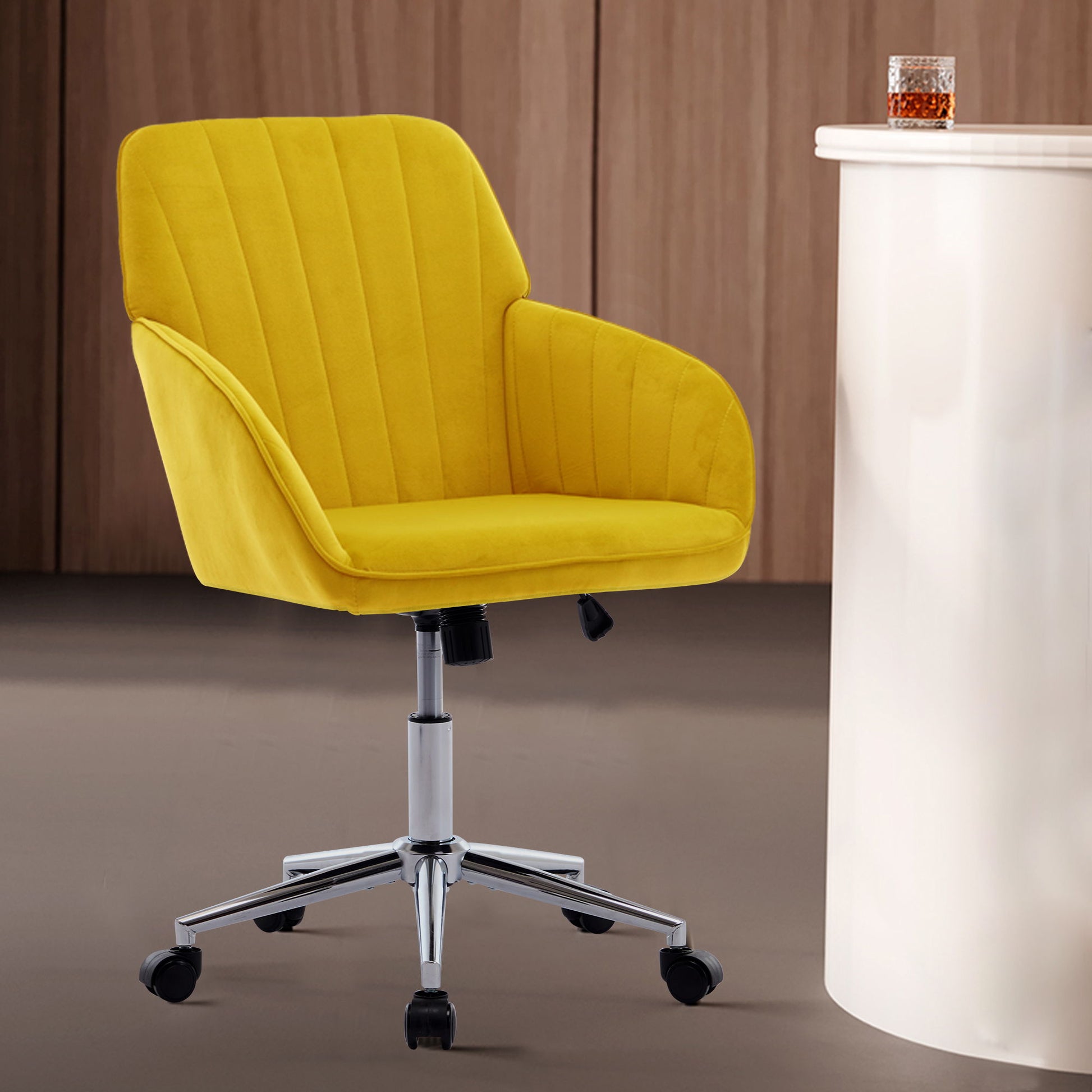Adjustable Ergonomic Office Chair, Swivel Backrest Seat Home Essentials