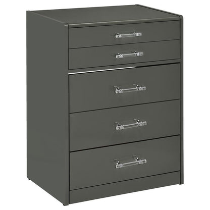 Danbury - 3-Drawer Makeup Vanity & Stool Set Coaster Fine Furniture