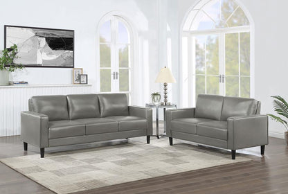 Ruth - Upholstered Track Arm Sofa Set Coaster Fine Furniture