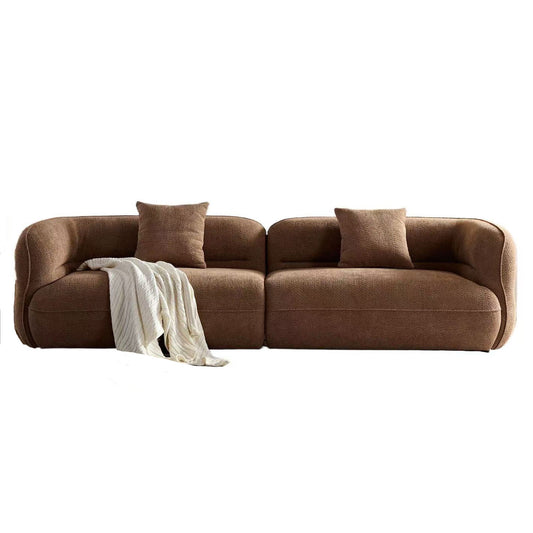 Sectional Sofa With Durable Fabric, Solid Wood Frame, And High Density Sponge Fill Home Essentials