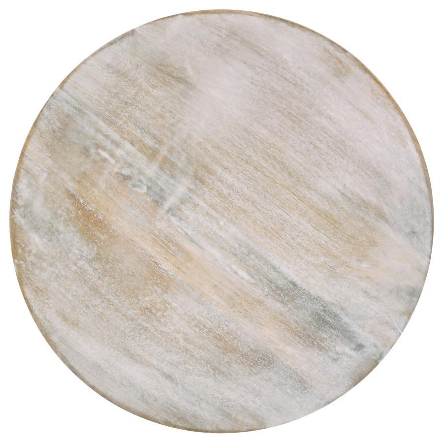 Dianella - Round Pedestal Base Accent Side Table CoasterEssence