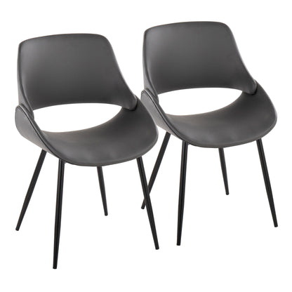 Fabrico - Mid-Century Modern Dining Chair (Set of 2) Lumi Source