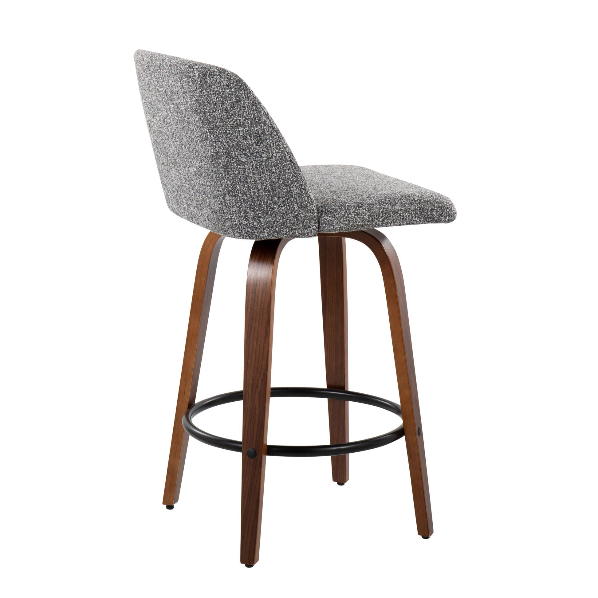 Toriano - Mid Century Modern, Counter Stool (Set of 2) Lumi Source