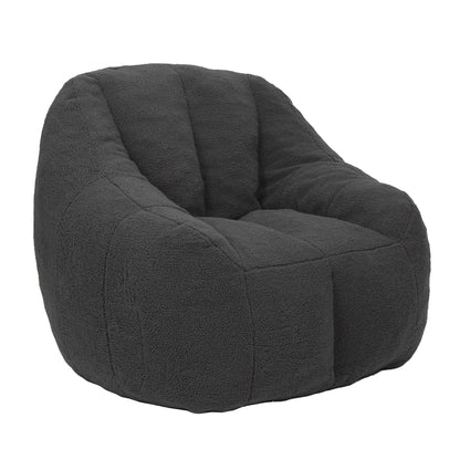 Comfy Bean Bag Chair With Memory Foam Filler, Tufted Soft Home Essentials