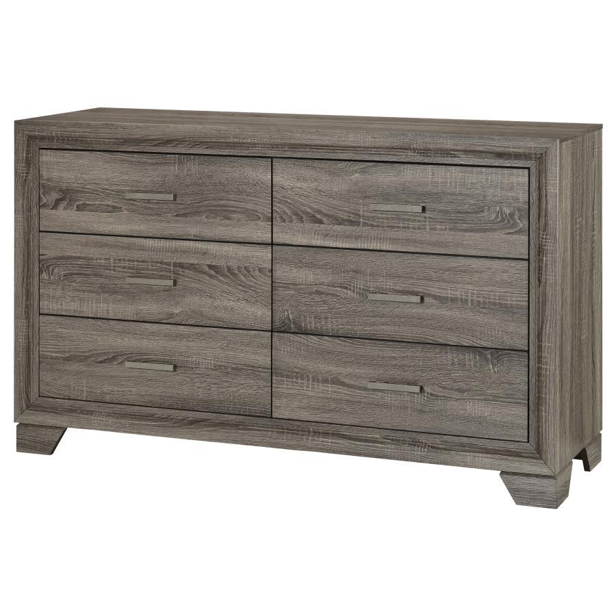 Wright - 6-Drawer Dresser Cabinet Coaster Fine Furniture