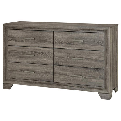 Wright - 6-Drawer Dresser Cabinet Coaster Fine Furniture
