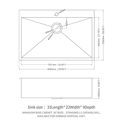 Stainless Steel Drop In Kitchen Sink, Topmount Daily Nest