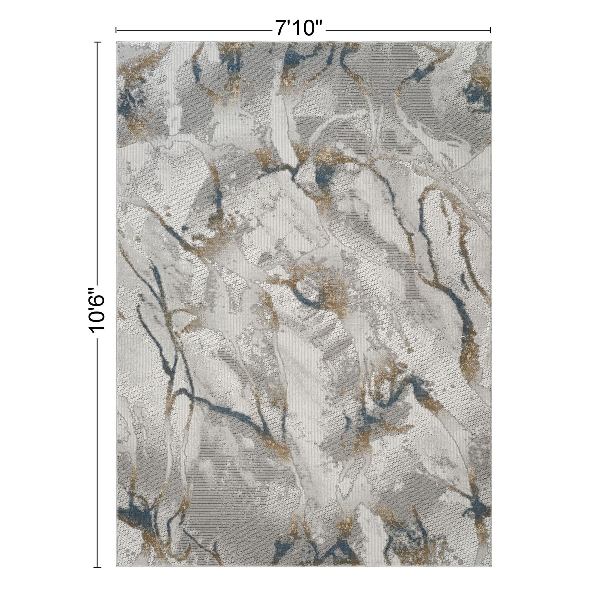 Geometrix - Area Rug With 3D Effect Icona Home Decor