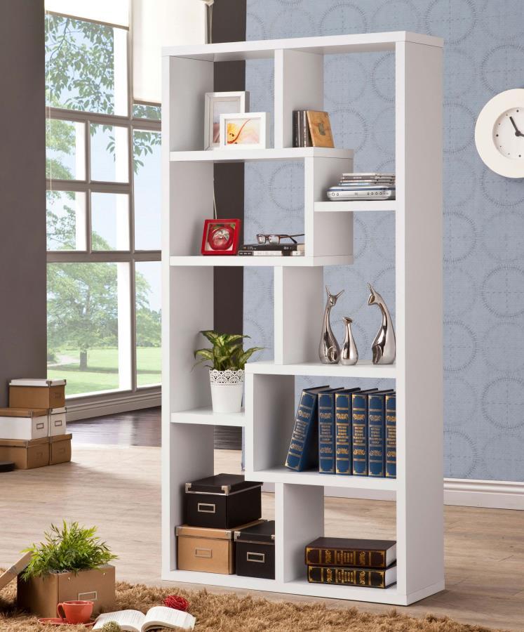 Theo - 6-Shelf Bookshelf CoasterEveryday
