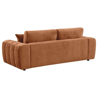 Burnett - Chenille Upholstered Sofa Set Coaster Fine Furniture