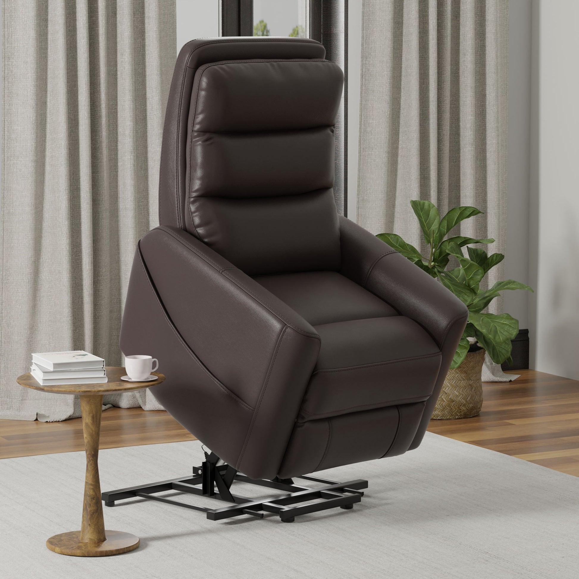 Bentley - Power Lift Chair With Full Recline And USB Charging Home Essentials