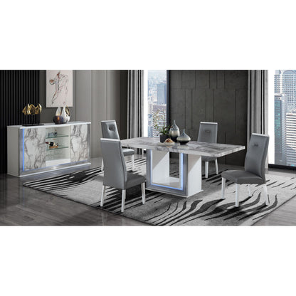 Moon - Dining Chairs (Set of 2) - Gray Global Furniture USA