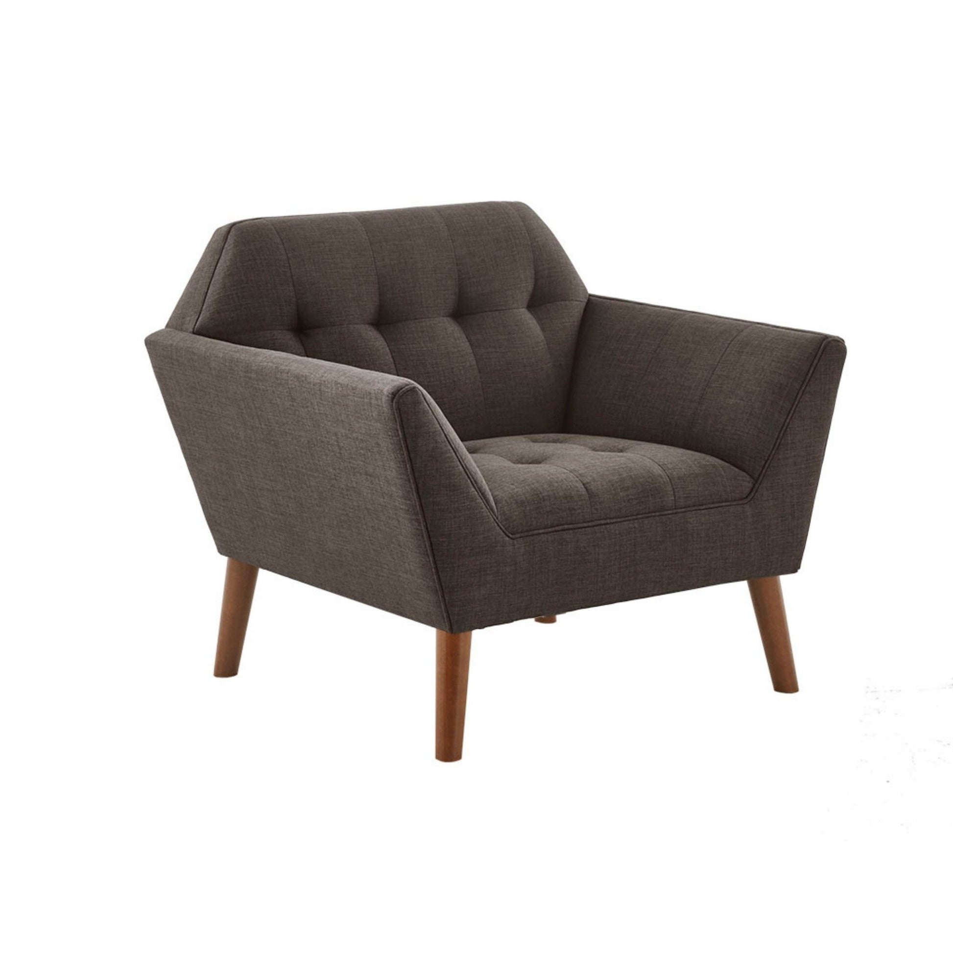 Modern Lounge Chair With Button Tufting JLA