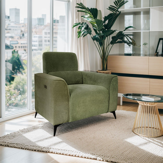 Madison - Power Recliner - Green Chapel Hill