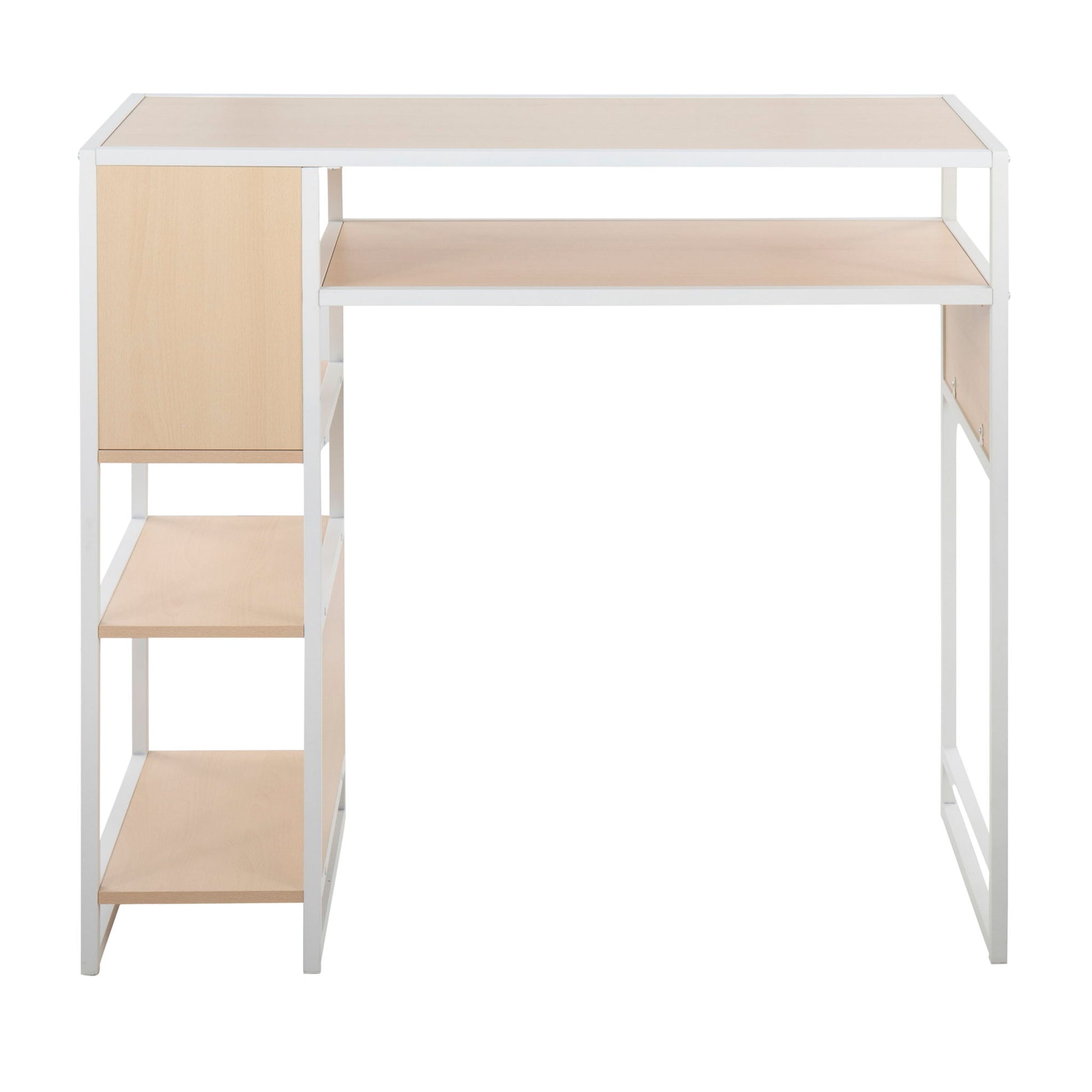 Display - Farmhouse Bar Height Table With Storage Space Lumi Source