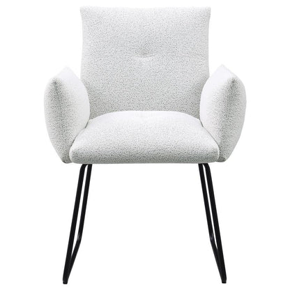Ackland - Upholstered Dining Side Chair (Set of 2) - Light Gray Coaster Fine Furniture