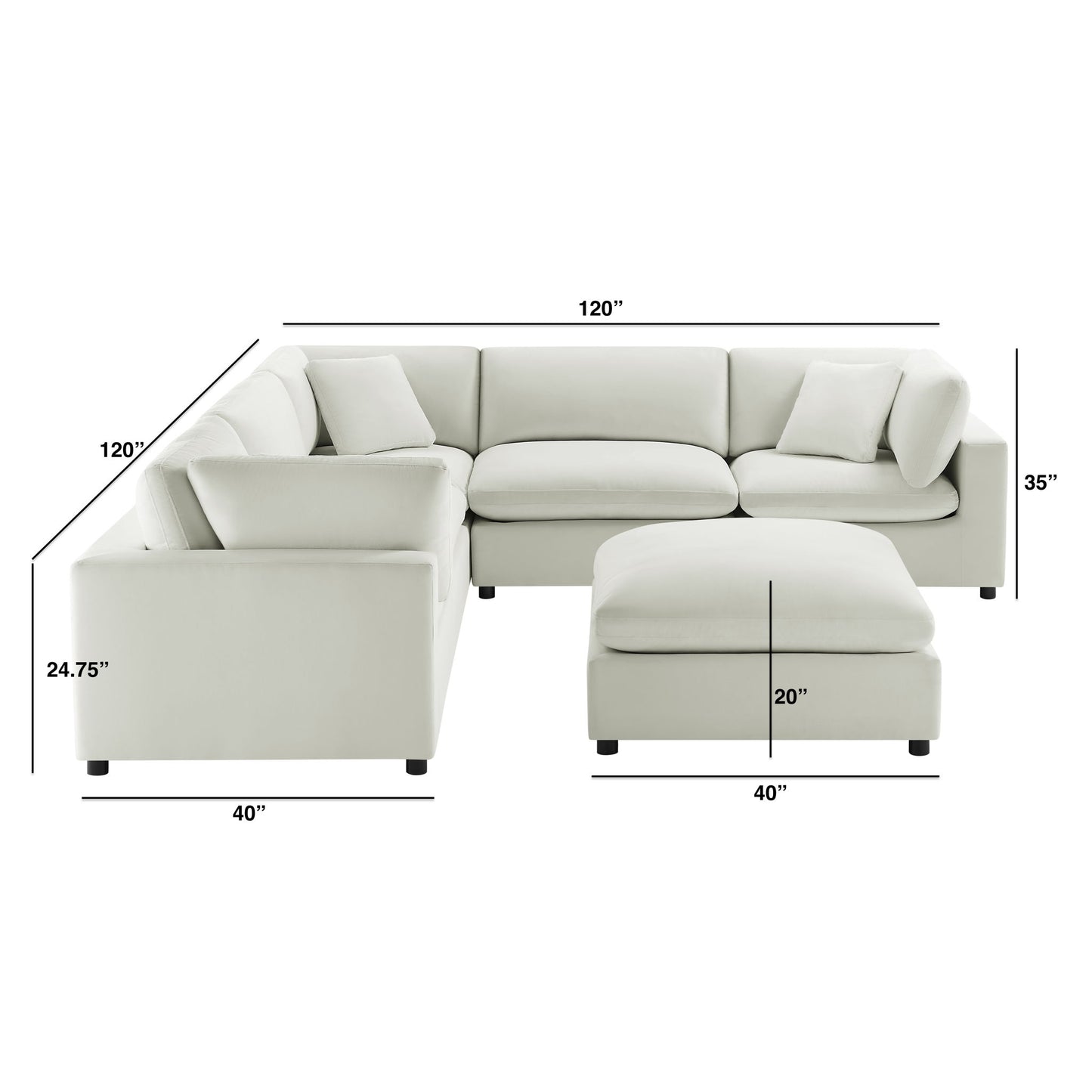 Caylie - Modular Sectional Home Essentials