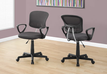 Office Chair, Adjustable Height, Swivel Ergonomic, Armrests, Contemporary 8th Street