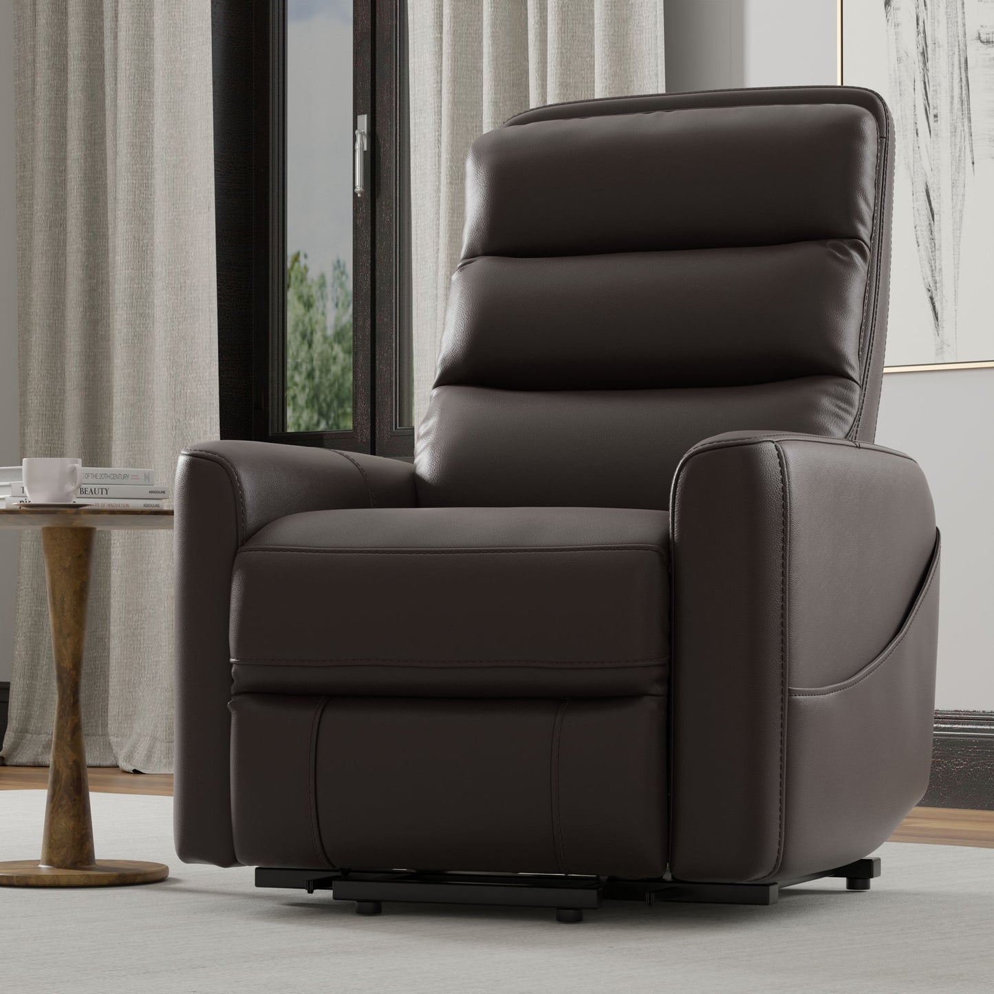 Bentley - Power Lift Chair With Full Recline And USB Charging Home Essentials