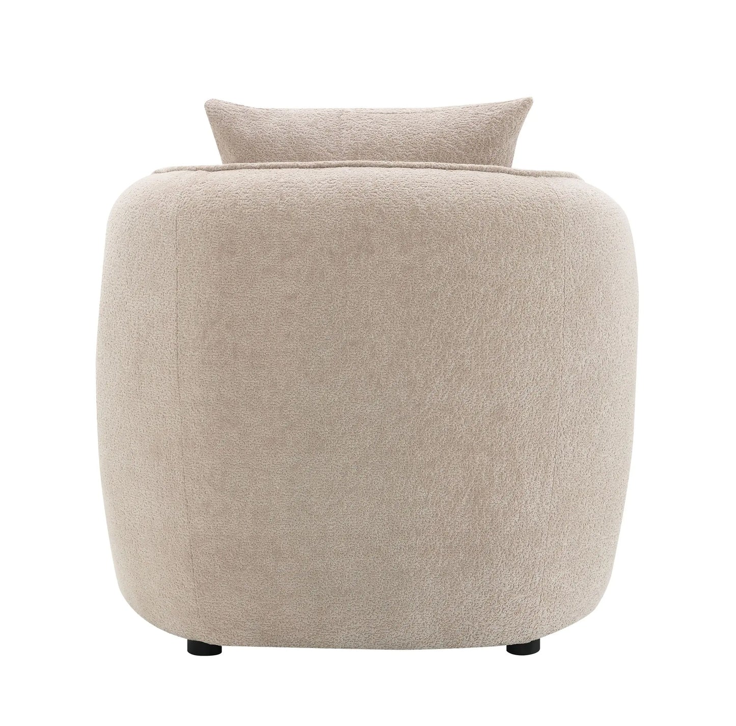 Keith - Chenille Chair With 1 Matching Color Toss Pillows Acme