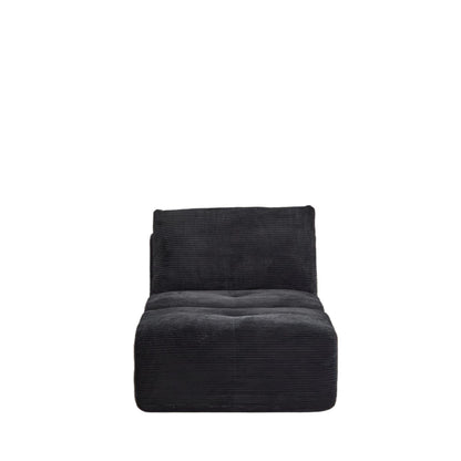 Single Chaise Longue With Movable Ottoman For Living Room Home Essentials