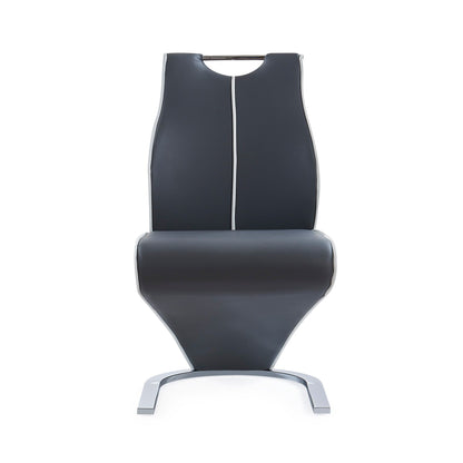 Anne - Dining Chairs (Set of 2) - Gray Global Furniture USA