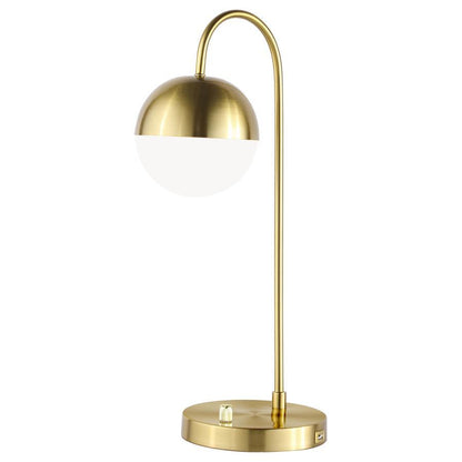 Merrick - Spherical Arched Bedside Table Lamp - Gold Coaster Fine Furniture