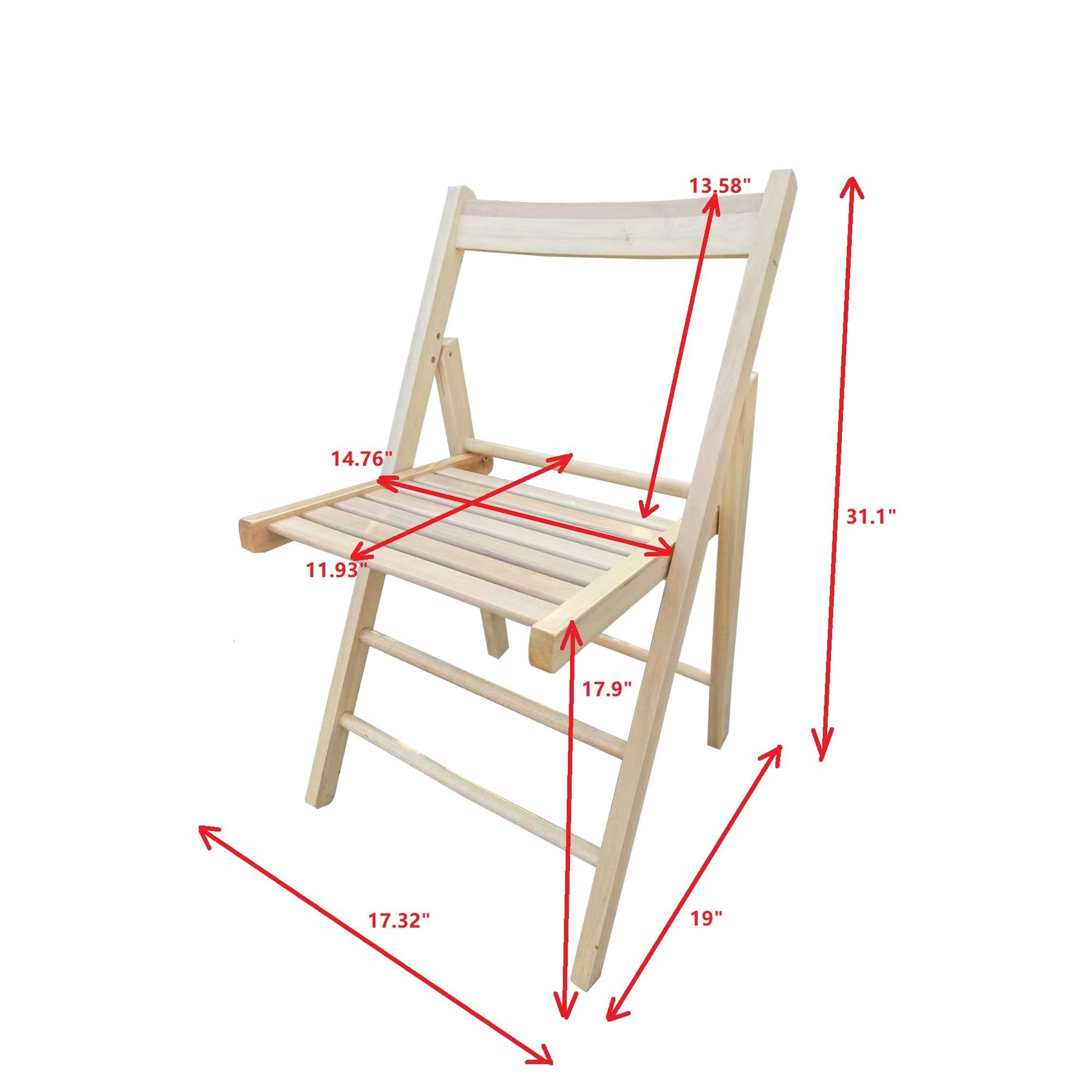 Folding Chair, Foldable Style (Set of 2) Home Essentials