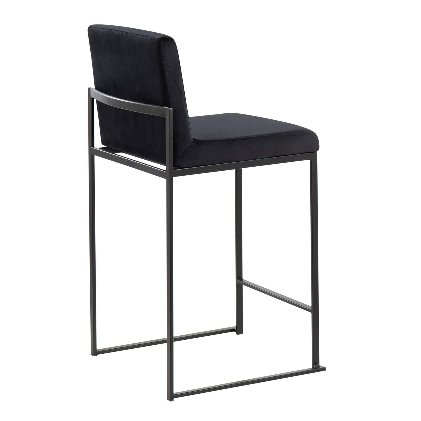 Fuji - Contemporary Modern Elegance, High Back Counter Stool Lumi Source
