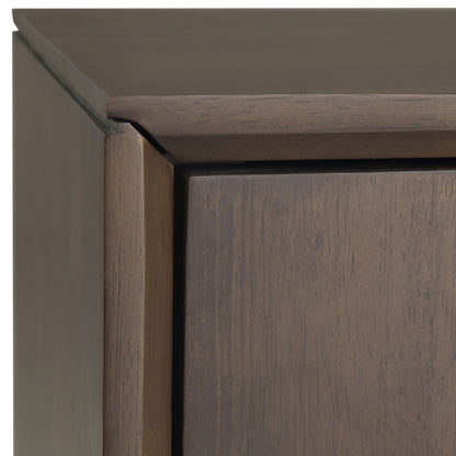 Banting - Mid Century Wide TV Stand - Walnut Brown Simpli-Home