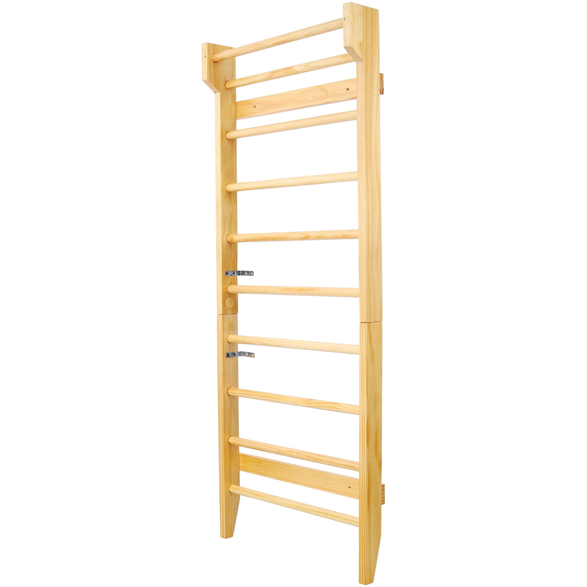 Gymnastics Stall Bar Multi Use Swedish Ladder For Home Gym And Physical Therapy - Natural Daily Nest