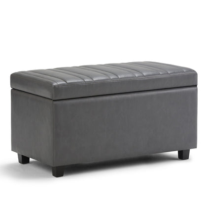 Darcy - Upholstered Storage Ottoman Bench Simpli-Home