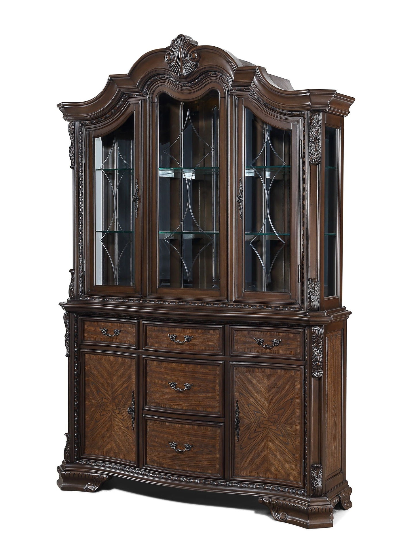 Kiera - Hutch & Buffet - Cherry Crown Mark