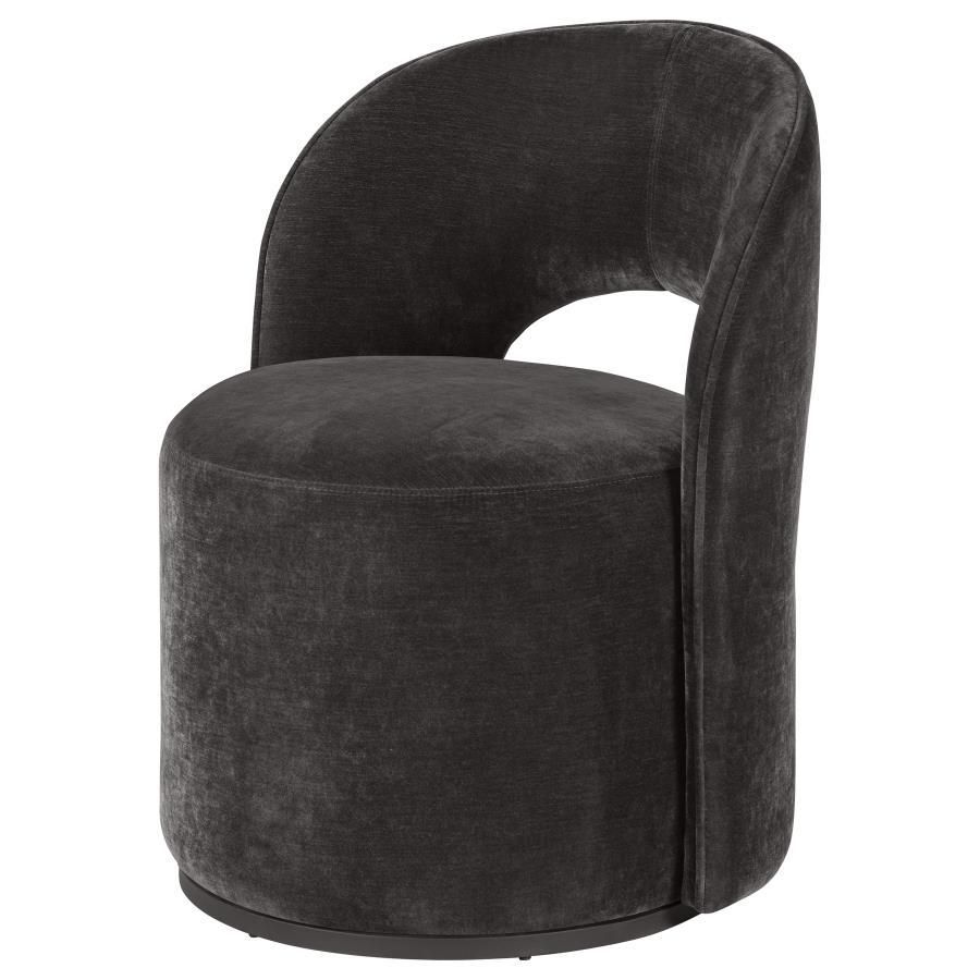 Harjo - Velvet Upholstered Swivel Accent Chair Coaster Fine Furniture