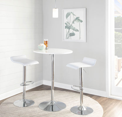 Elia - Contemporary Adjustable Bar Table Lumi Source
