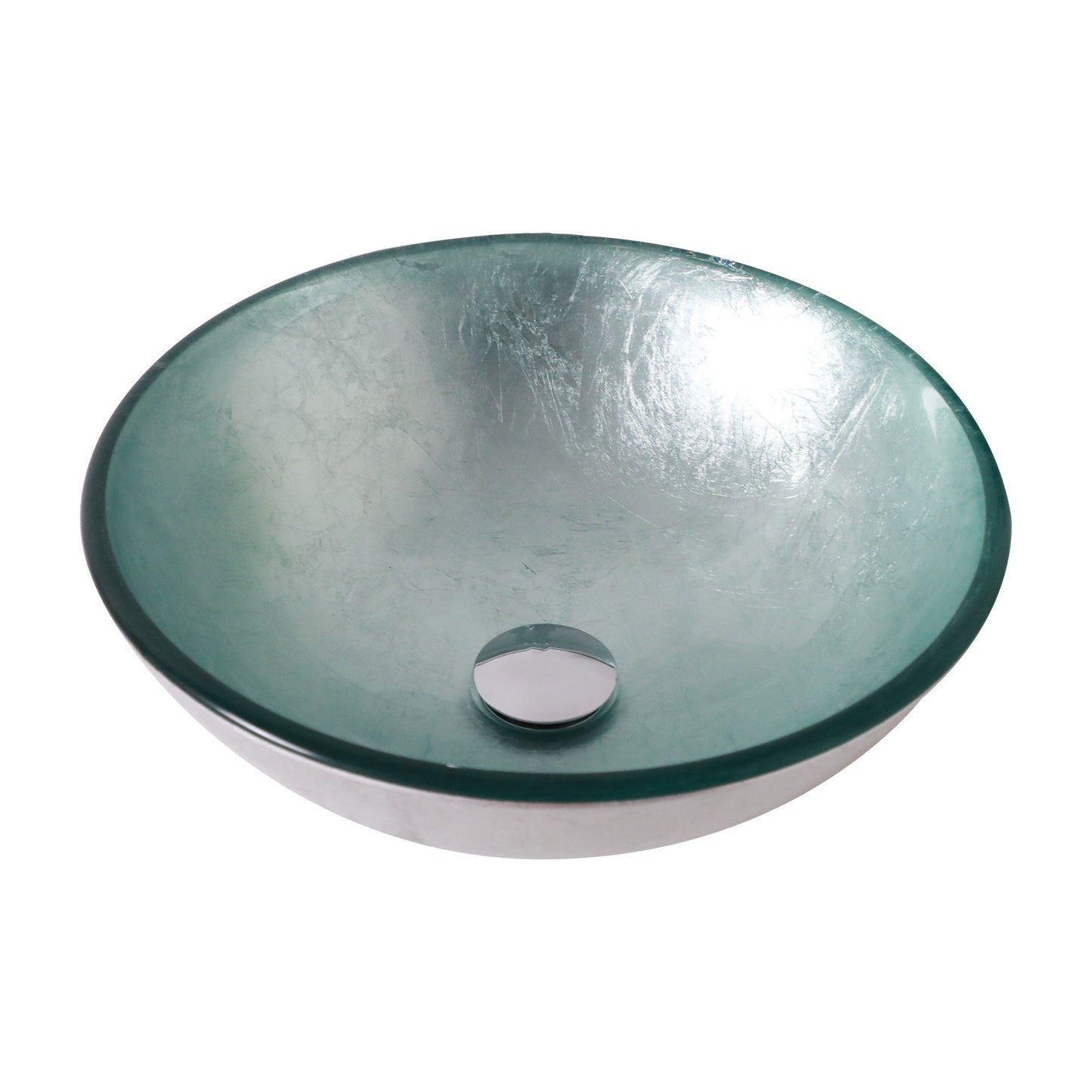 Artistic Tempered Glass Vessel Sink With Pop Up Drain Daily Nest