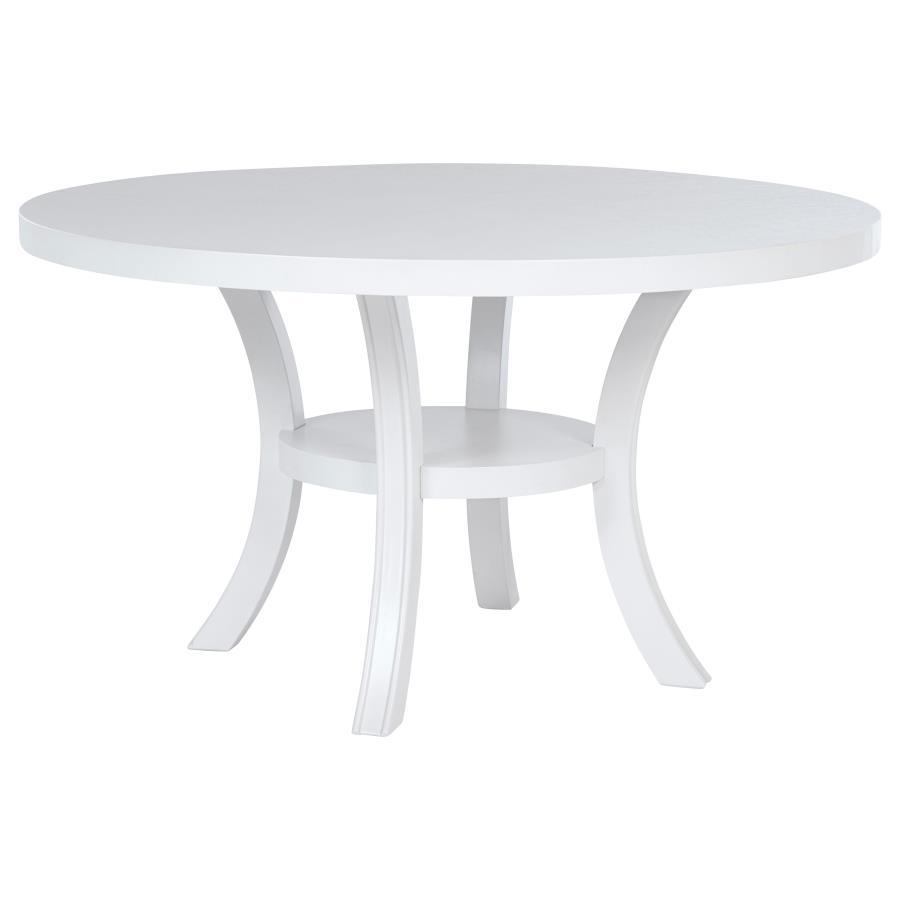 Judd - Round Wood Dining Table Set Coaster Fine Furniture