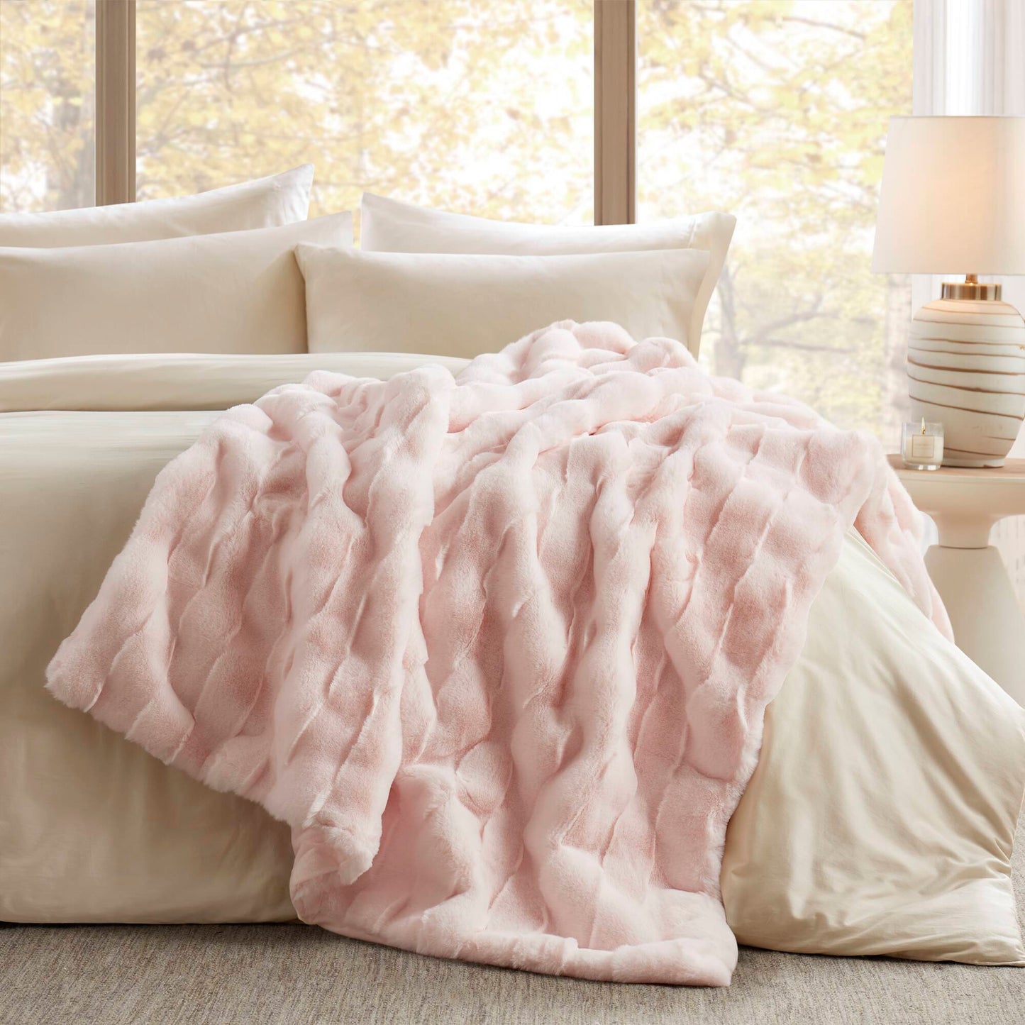 Vivienne - Throw - Pink Madison Park