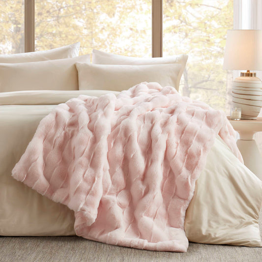 Vivienne - Throw - Pink Madison Park