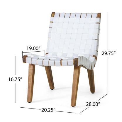 Charlotte - Lounge Chair - White Noble House