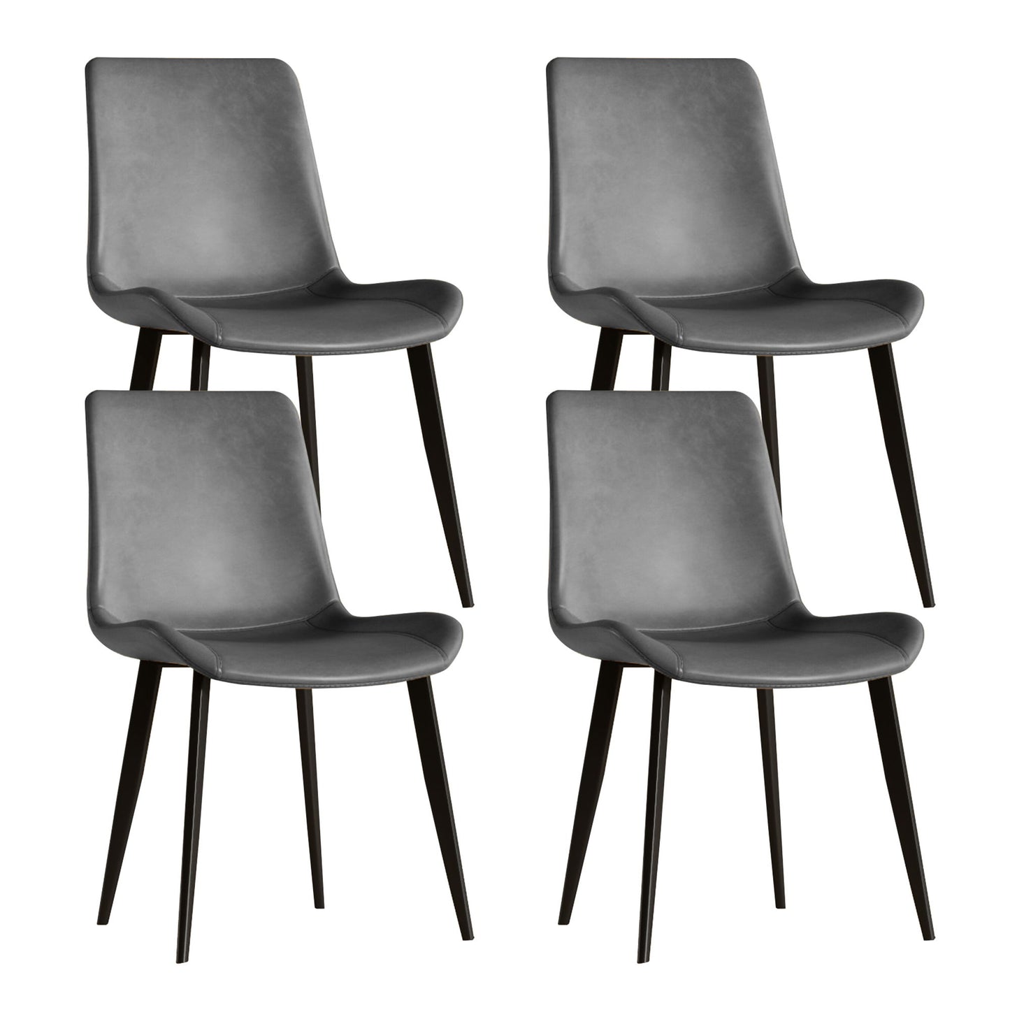 Modern Dining Chairs Ergonomic Design For Kitchen (Set of 4) Home Essentials