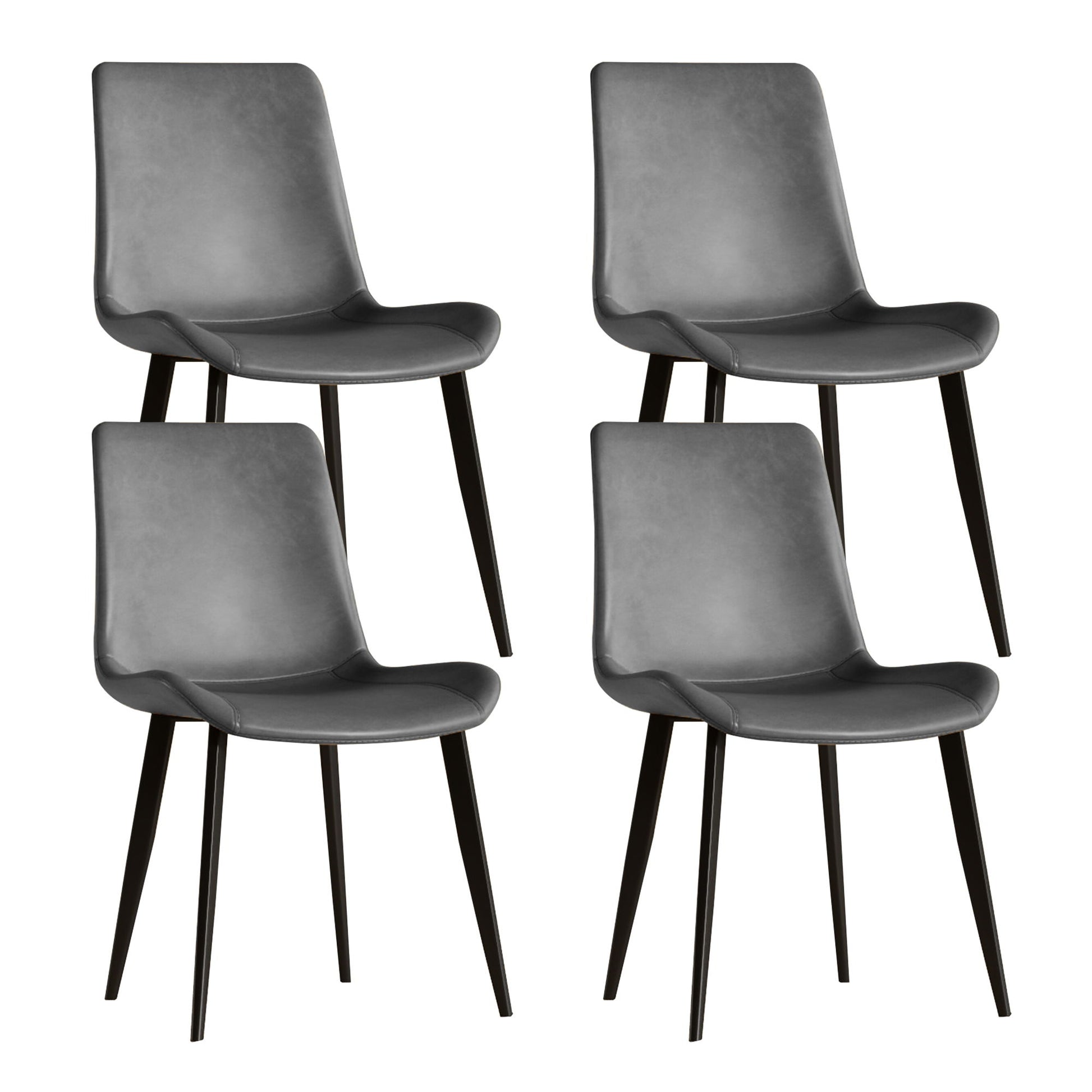 Modern Dining Chairs Ergonomic Design For Kitchen (Set of 4) Home Essentials