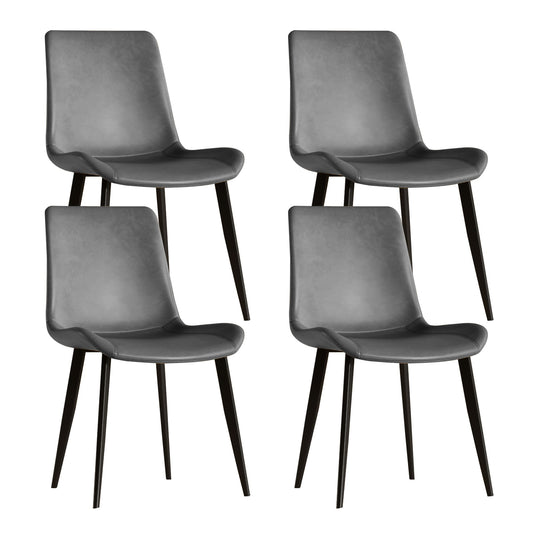 Modern Dining Chairs Ergonomic Design For Kitchen (Set of 4) Home Essentials