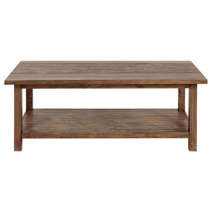 Payne - Wood Coffee Table with Shelf Coaster Fine Furniture