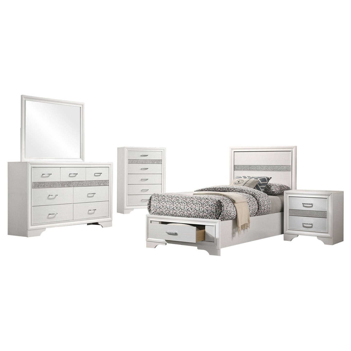 Annie - 5 Piece Bedroom Set Furniture Max