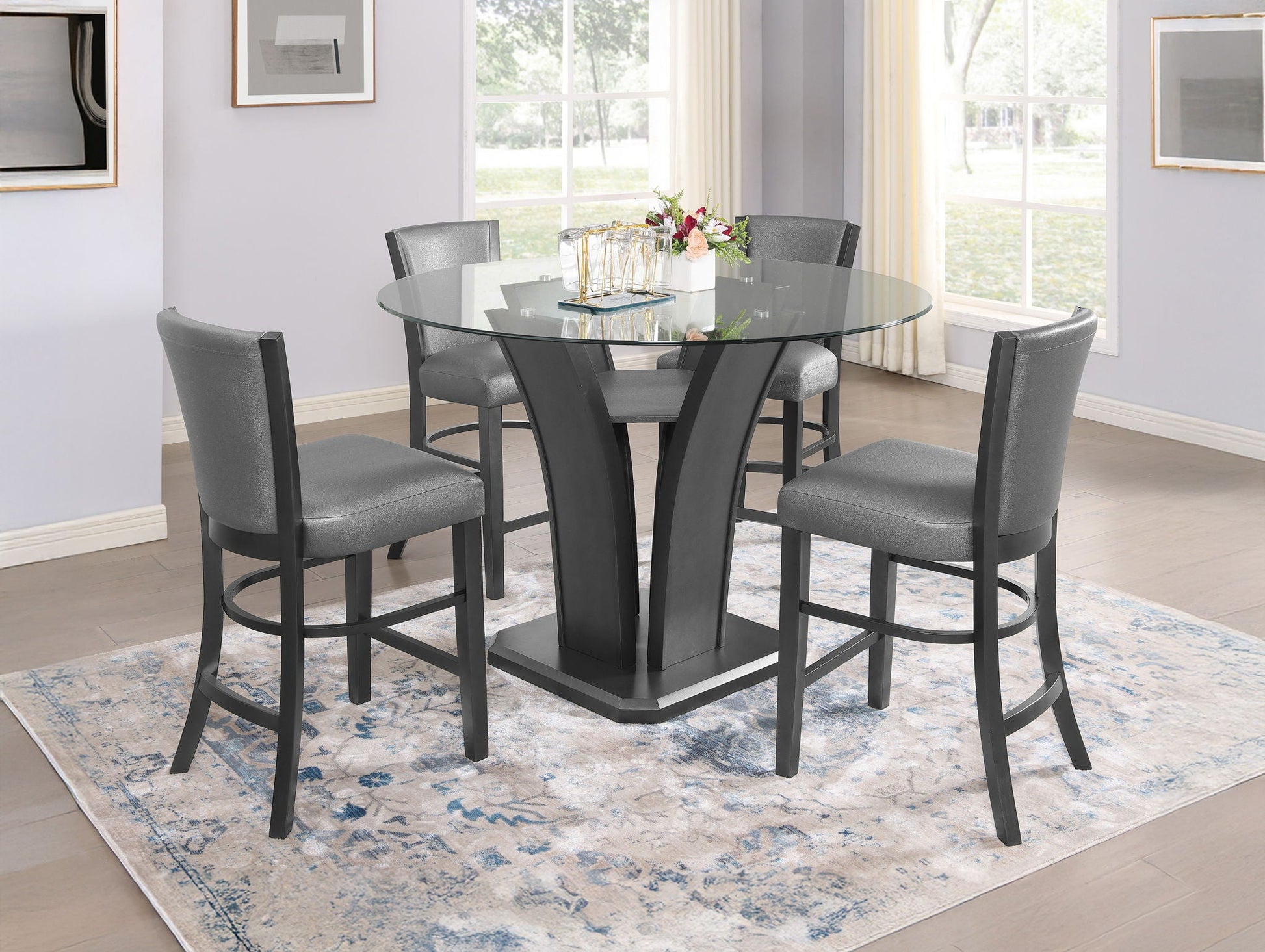 Camelia - Counter Dining Room Set Crown Mark
