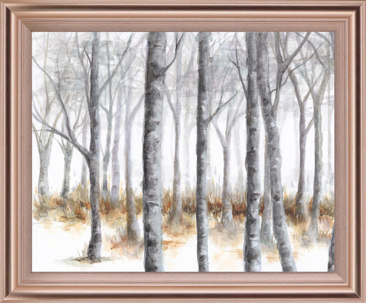 Whispering Silver Woods - 28" x 34" Framed Wall Art Classy Art