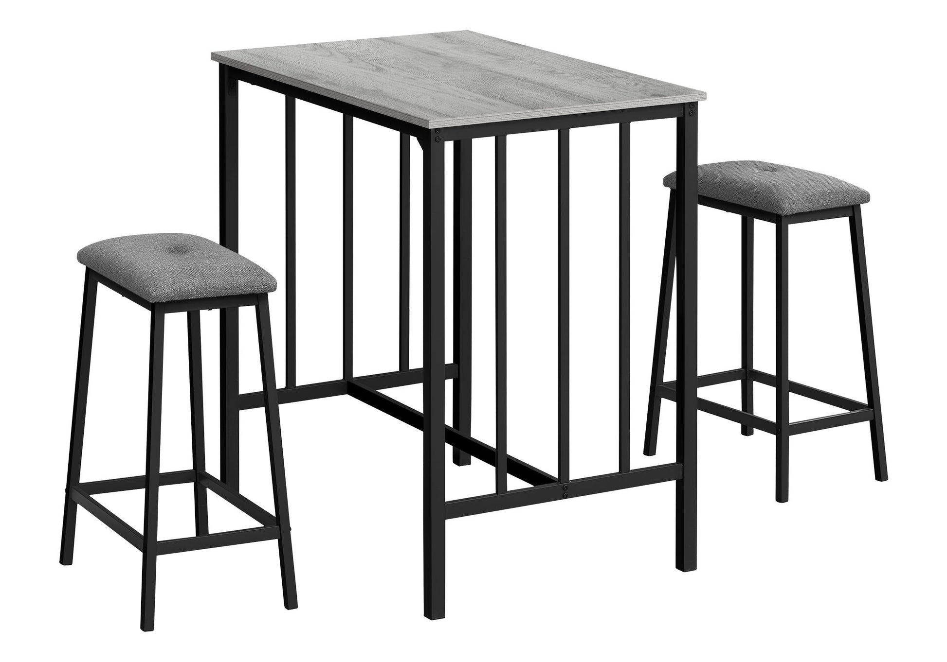 3 Pieces Dining Set, Counter Height, Rectangular, Small, Contemporary & Modern 8th Street