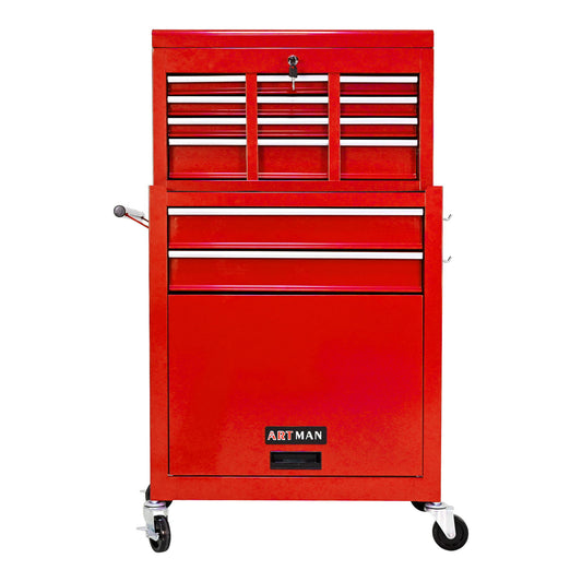 High Capacity Rolling Tool Chest With Wheels And Drawers, Storage Cabinet Daily Nest